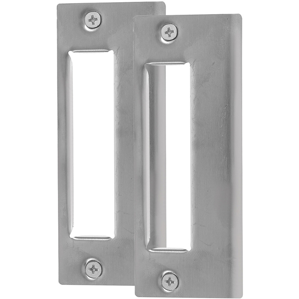 Door Reinforcer Kit - 2 Adet Kapı Kilidi Aksesuarları Paslanmaz