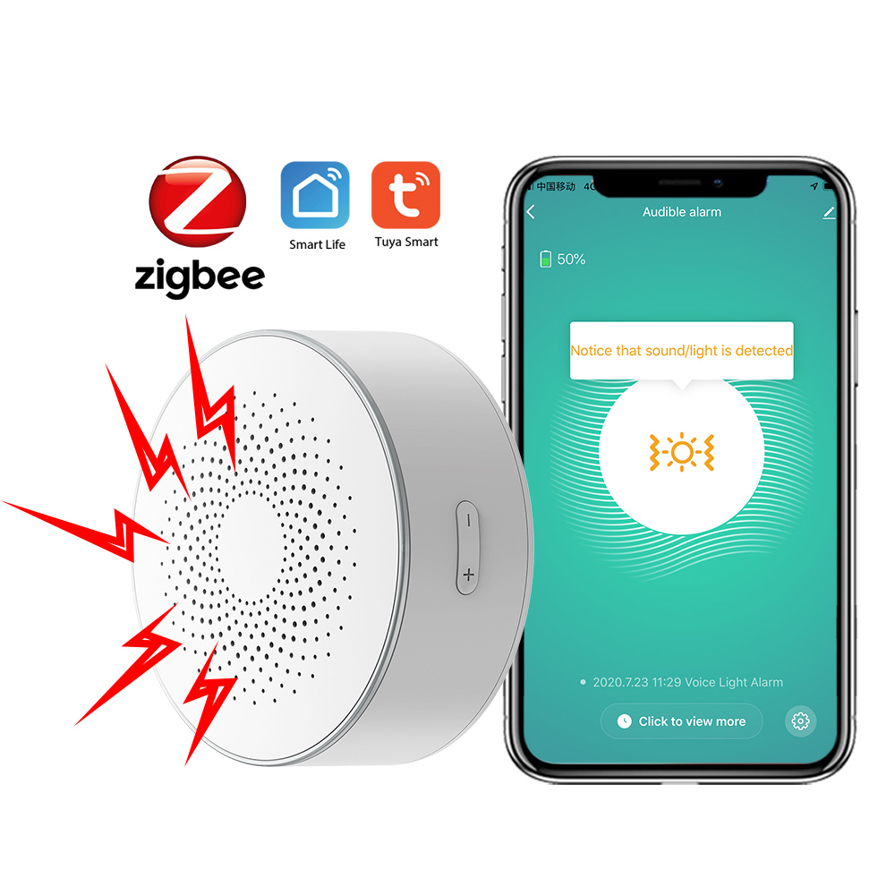 Home Security Siren - Eleopard Home Zigbee Tuya akıllı bağlantılı