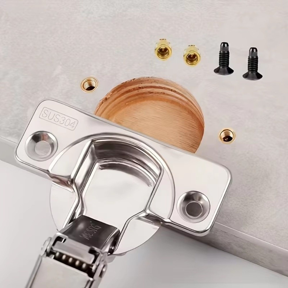 Door Reinforcer Kit - 10 Adetlik Yeniden Kullanılabilir Menteşe Tamir