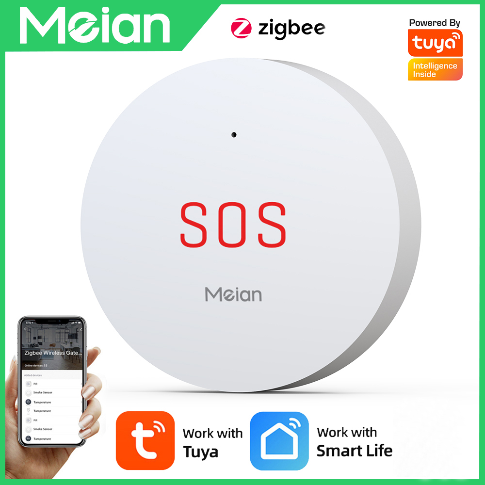 Home Security Siren - Zigbee Tuya SOS acil düğmesi ev
