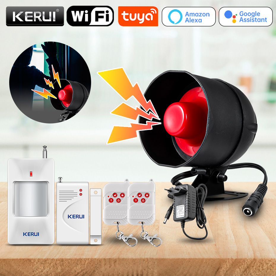 Home Security Ultimate - KERUI Tuya Akıllı WIFI Kablosuz Güvenlik