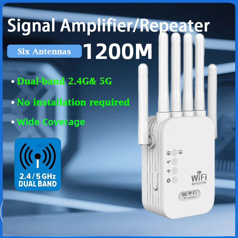 Home Security Service - KATORD 1200Mbps Kablosuz WiFi Tekrarlayıcı 2.4G&5G