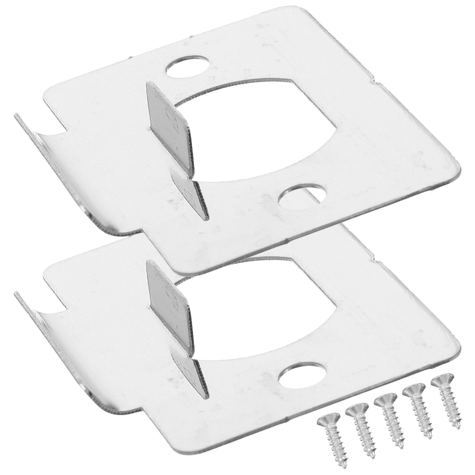 Door Reinforcer Kit - 2 Adet Kilit Mekanizması Koruyucu Plaka,
