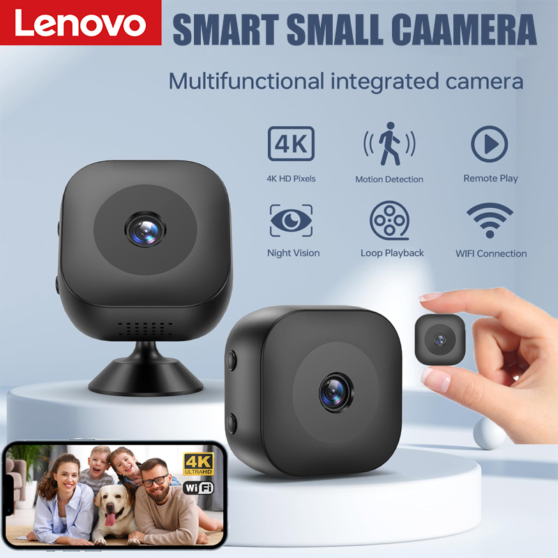 Home Security No Wifi Needed - Lenovo Smart 4K HD Mini Kamera