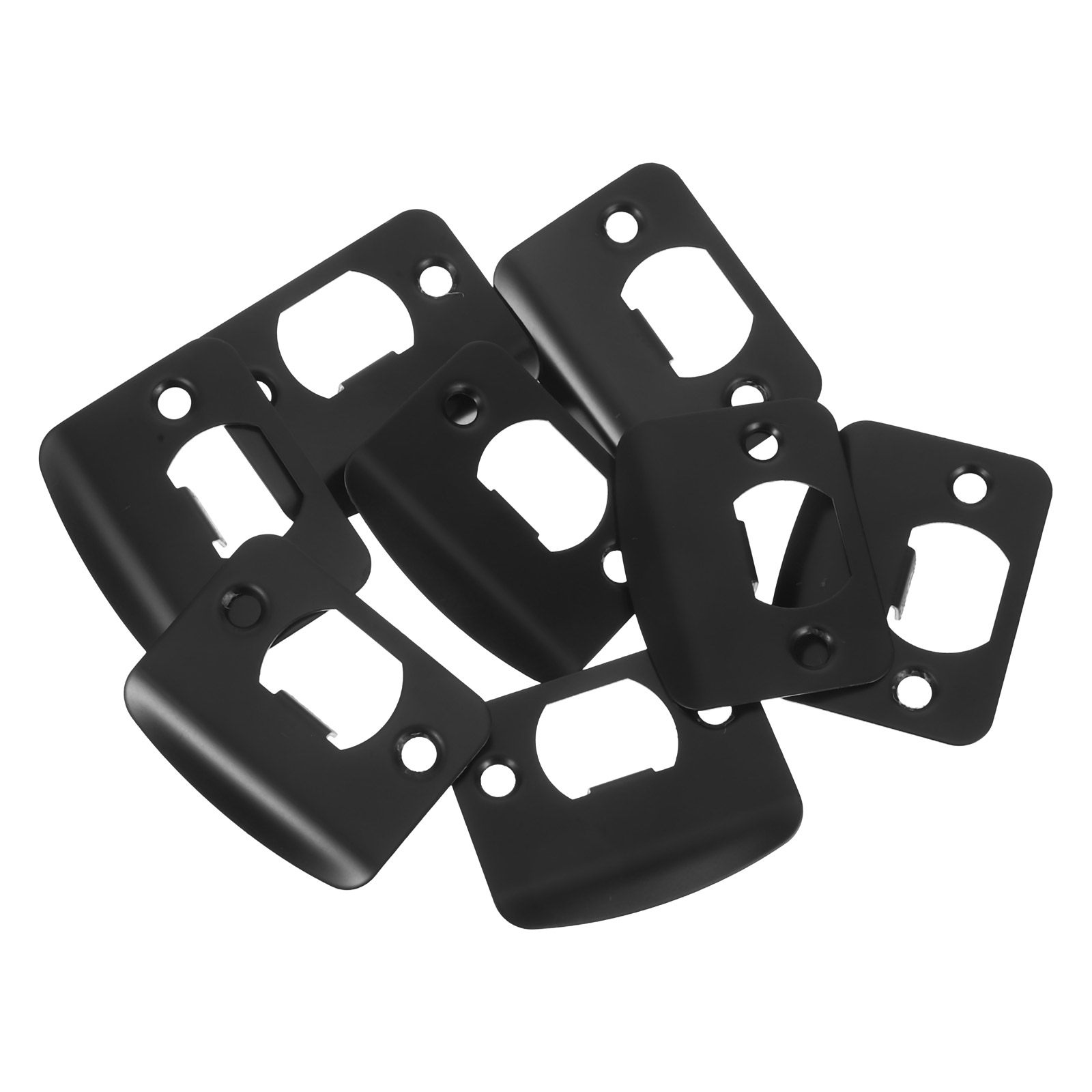 Door Reinforcer Kit - 8 Adet Siyah Kilit Gövdesi ve