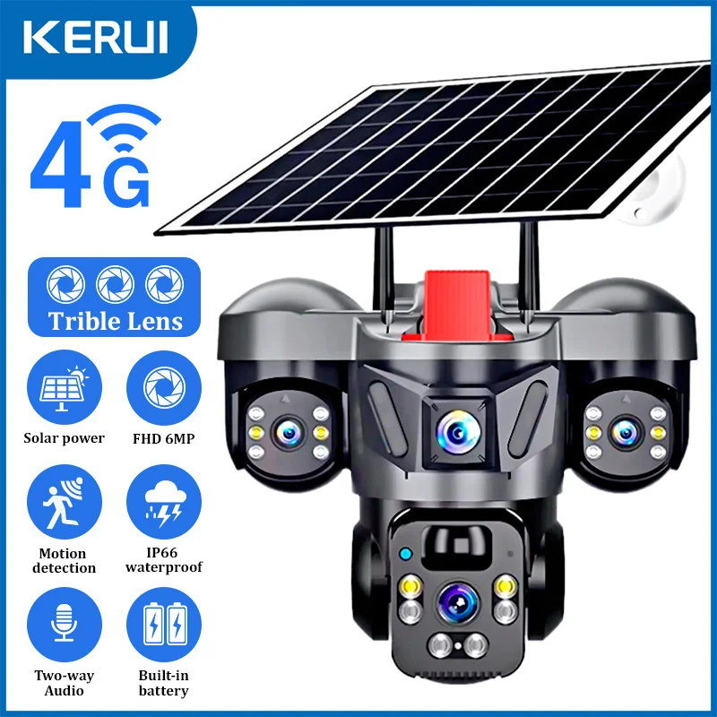 Home Security Ultimate - KERUI V380 Pro Açık PTZ 6MP