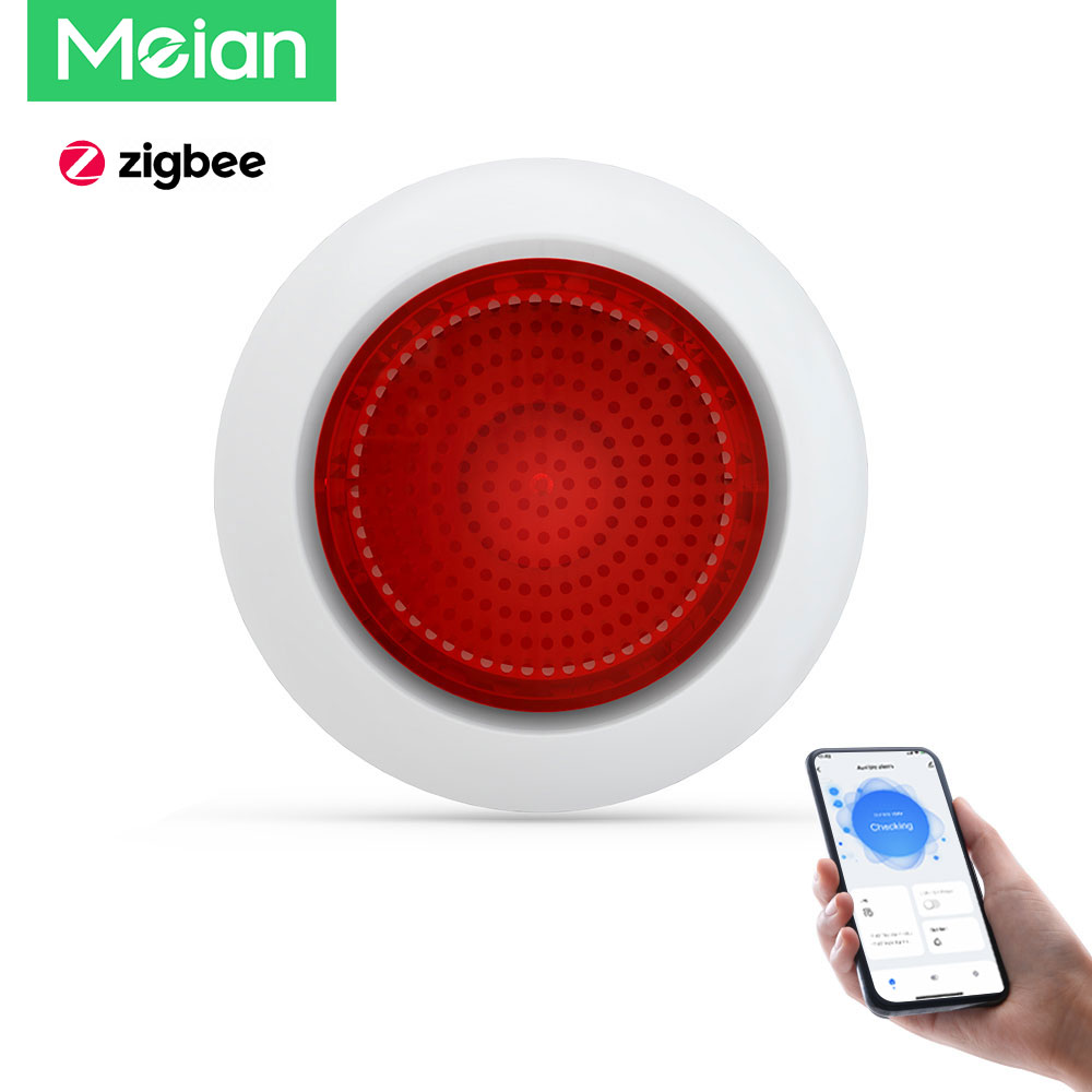 Home Security Siren - Meian Kablosuz Sesli Flaş Alarm Sireni