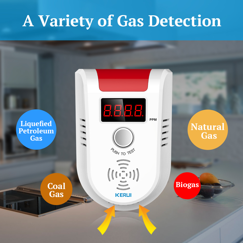 KERUI GD13 LPG GAZ Dedektörü A - Home Security Systems incelemesi ve fiyatı