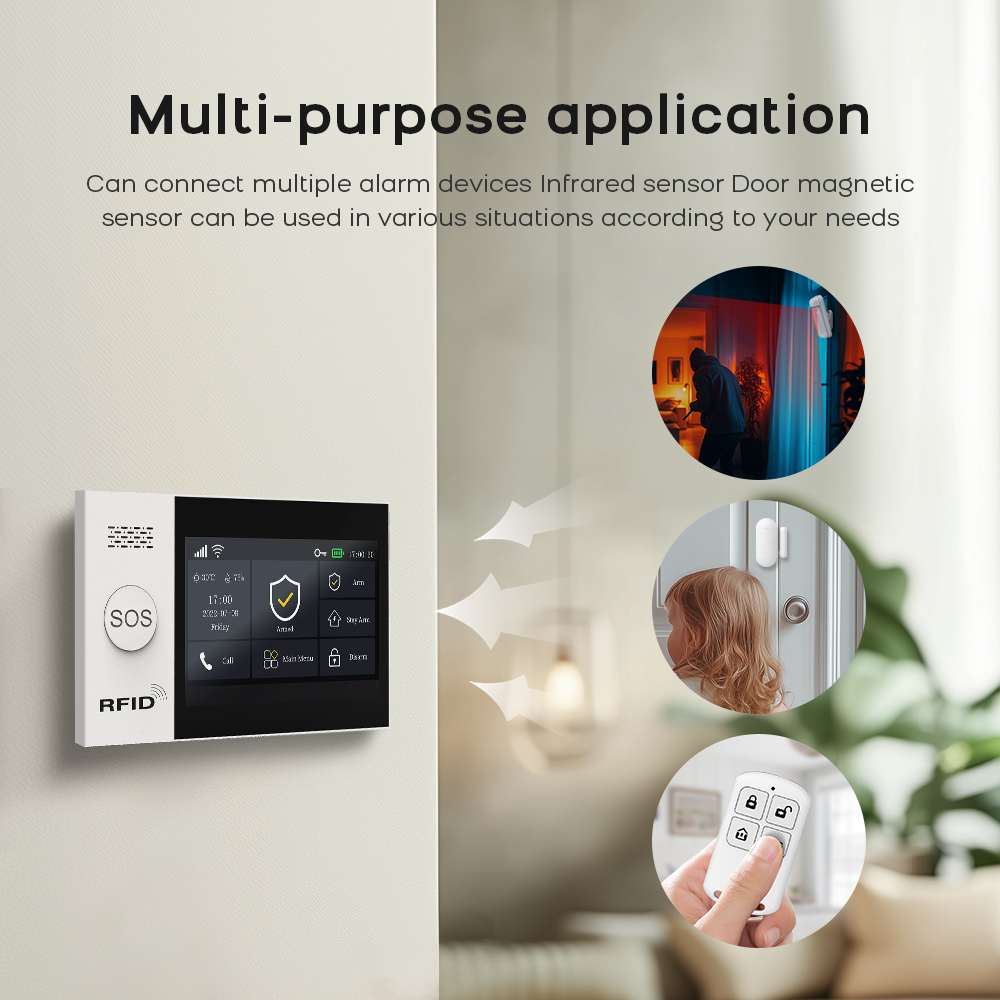 PG-107 Tuya kablosuz ev WIFI G - Home Security Ultimate incelemesi ve fiyatı