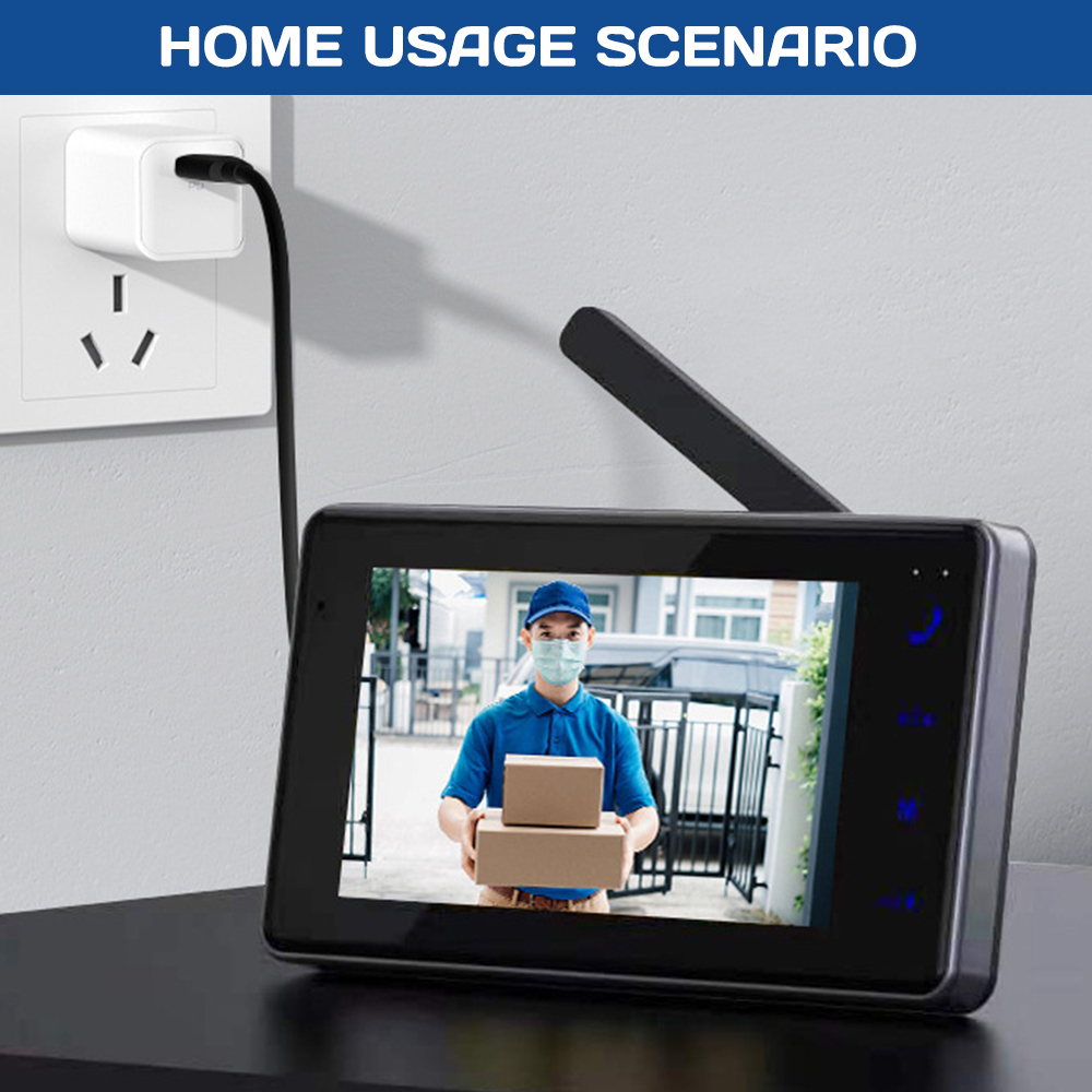 4.3 inç HD IPS Ekranlı Kablosu - Home Security Monitoring Service incelemesi ve fiyatı