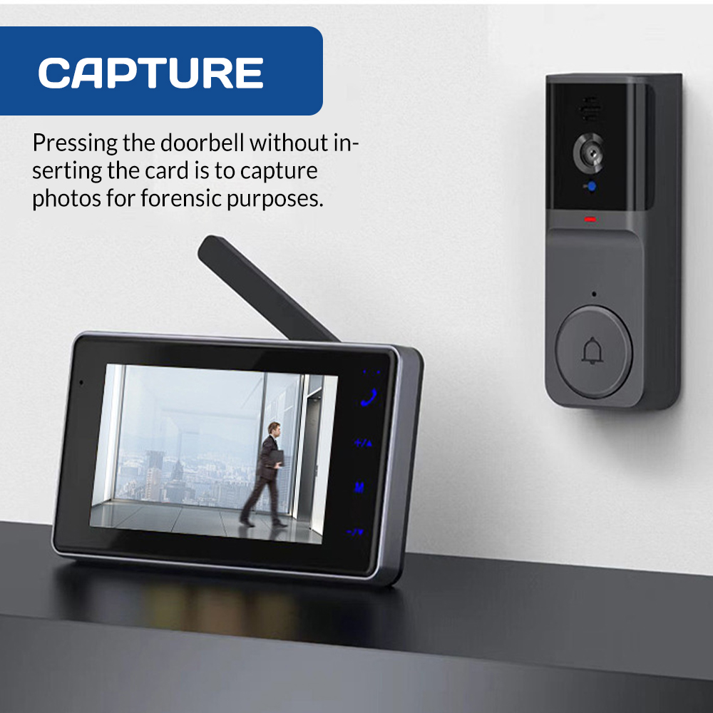4.3 inç HD IPS Ekranlı Kablosu - Home Security Monitoring Service incelemesi ve fiyatı