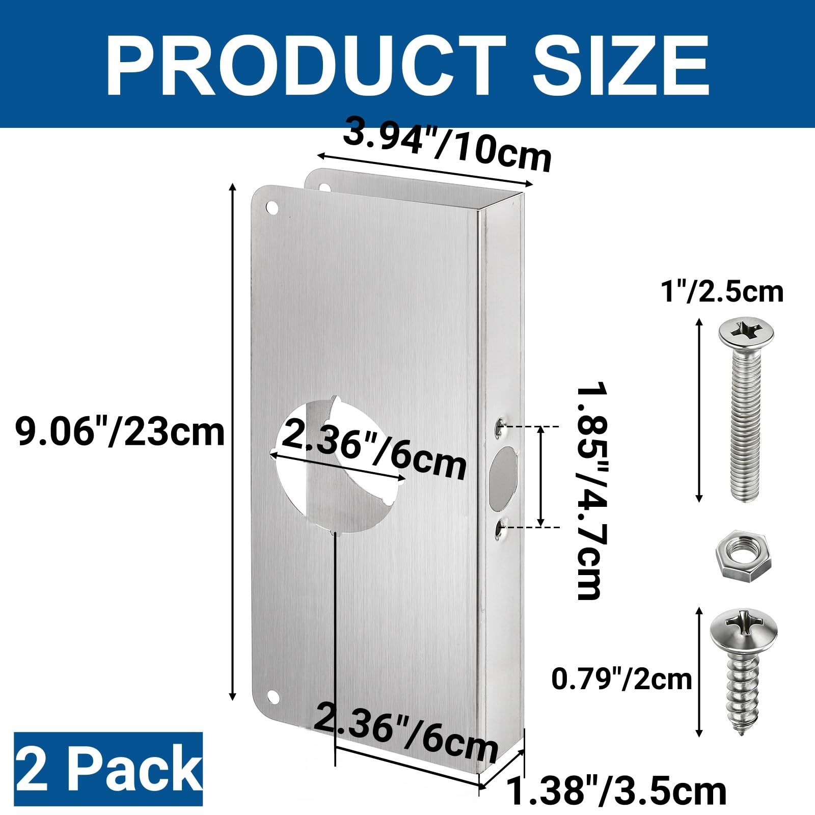 Paslanmaz Çelik Kapı Kilidi Ta - Door Reinforcer Kit incelemesi ve fiyatı