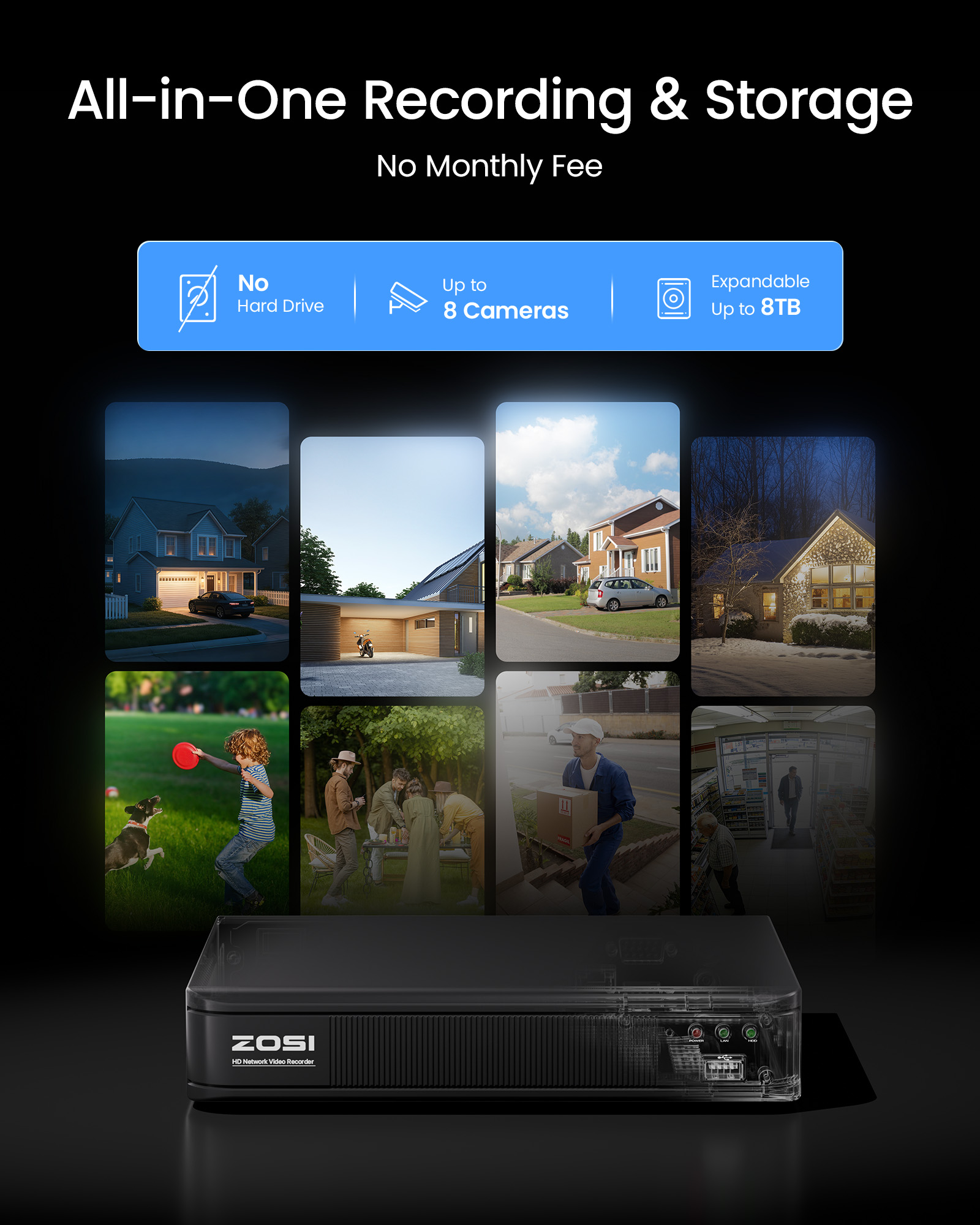 ZOSI 3K Lite Kablolu CCTV Güve - Home Security Ultimate incelemesi ve fiyatı