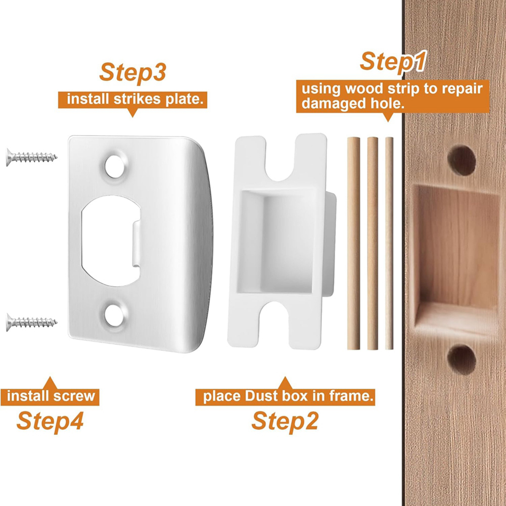4'lü Paket Kapı Mandalı Kilit  - Door Reinforcer Kit incelemesi ve fiyatı