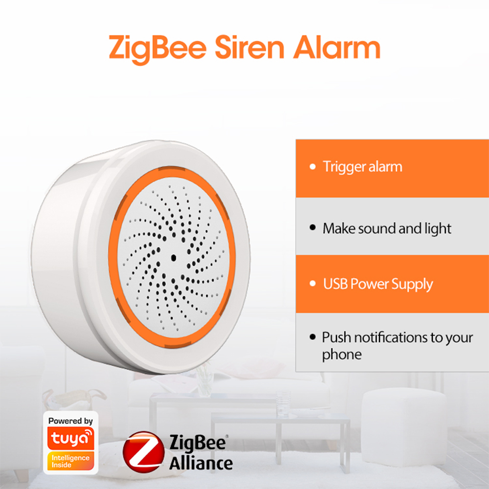 Coolcam Tuya Zigbee Akıllı Sir - Home Security Siren incelemesi ve fiyatı
