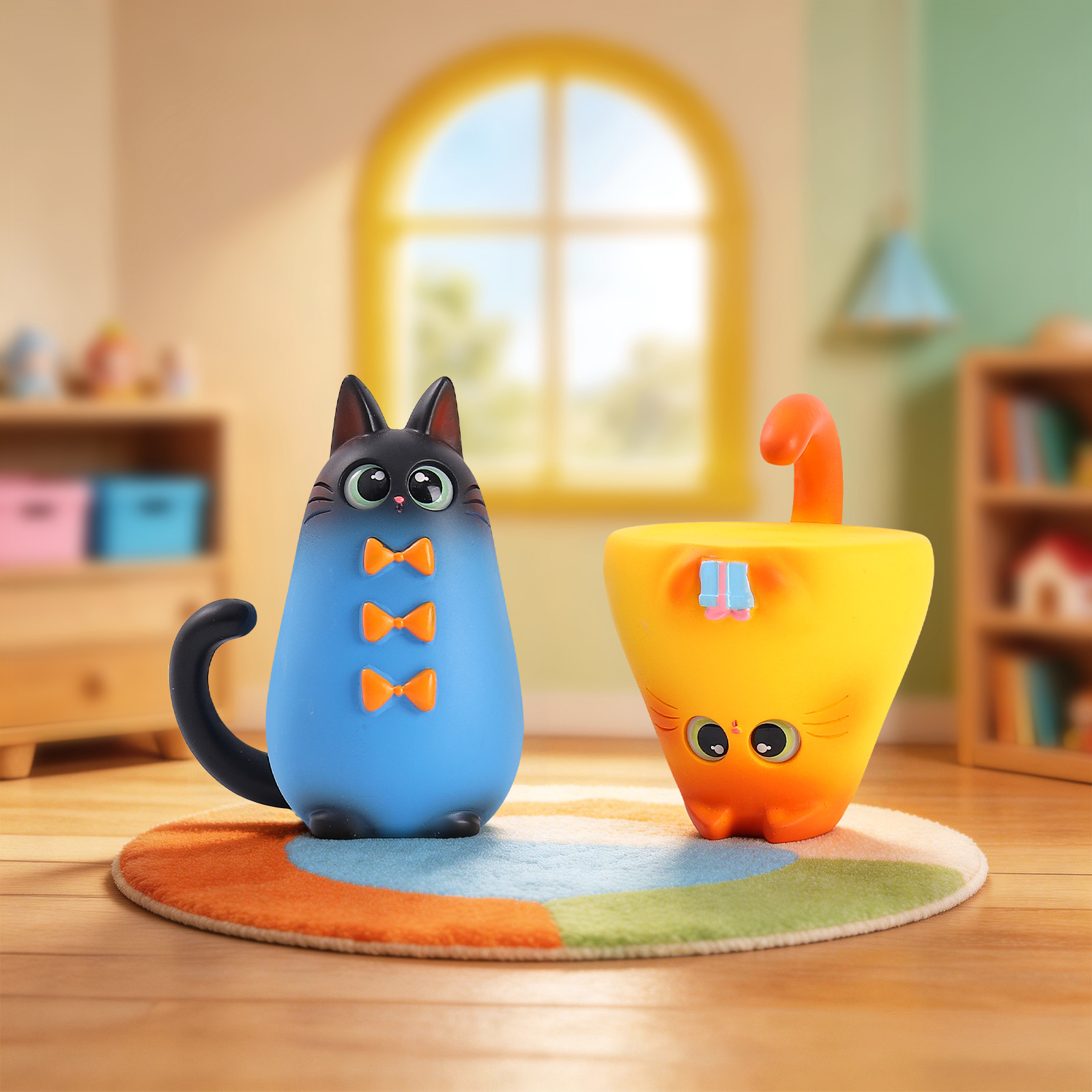 Kör Kutu Kedi Figürü Reçine Ya - Home Security Items incelemesi ve fiyatı