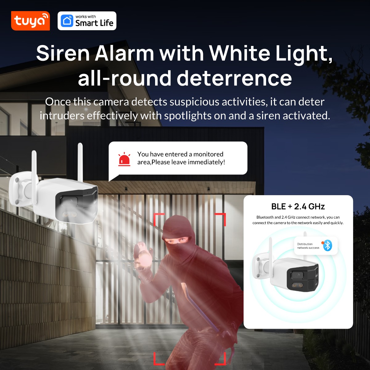Tuya Smart 4MP 2.5K Çift Lensl - Home Security Camera Xiaomi incelemesi ve fiyatı
