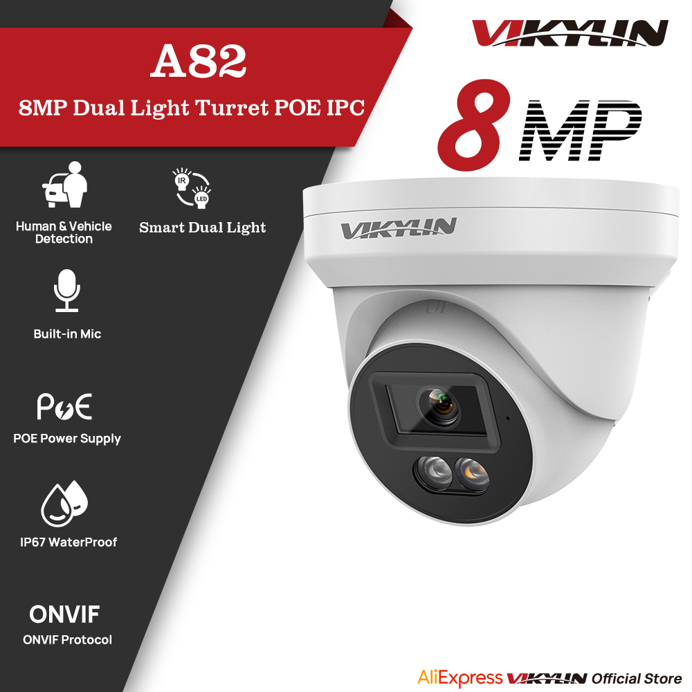 VIKYLIN 8MP IP Güvenlik Kamera - Home Security Service incelemesi ve fiyatı