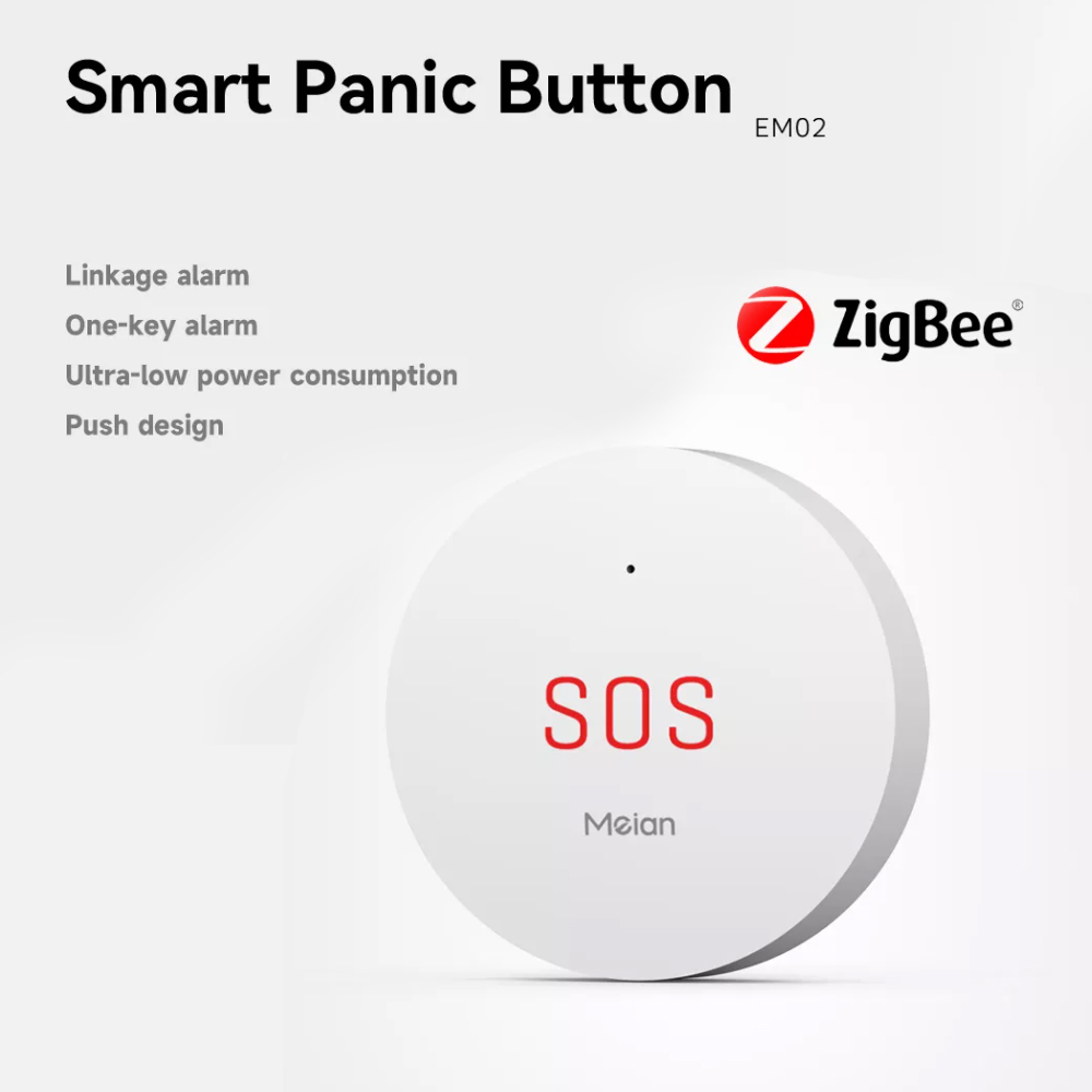 Zigbee Tuya SOS acil düğmesi e - Home Security Siren incelemesi ve fiyatı