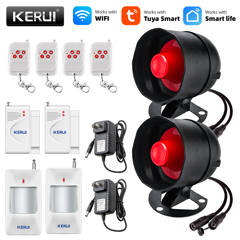 KERUI Tuya Akıllı WIFI Kablosu - Home Security Ultimate incelemesi ve fiyatı