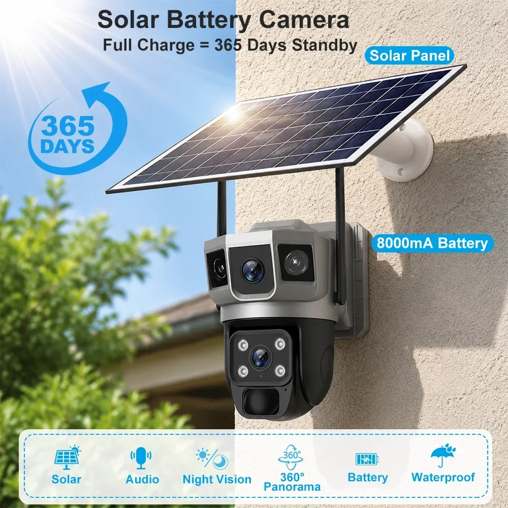 V380 4K 3 Ekranlı 4G Kamera Gü - Home Security Ultimate incelemesi ve fiyatı