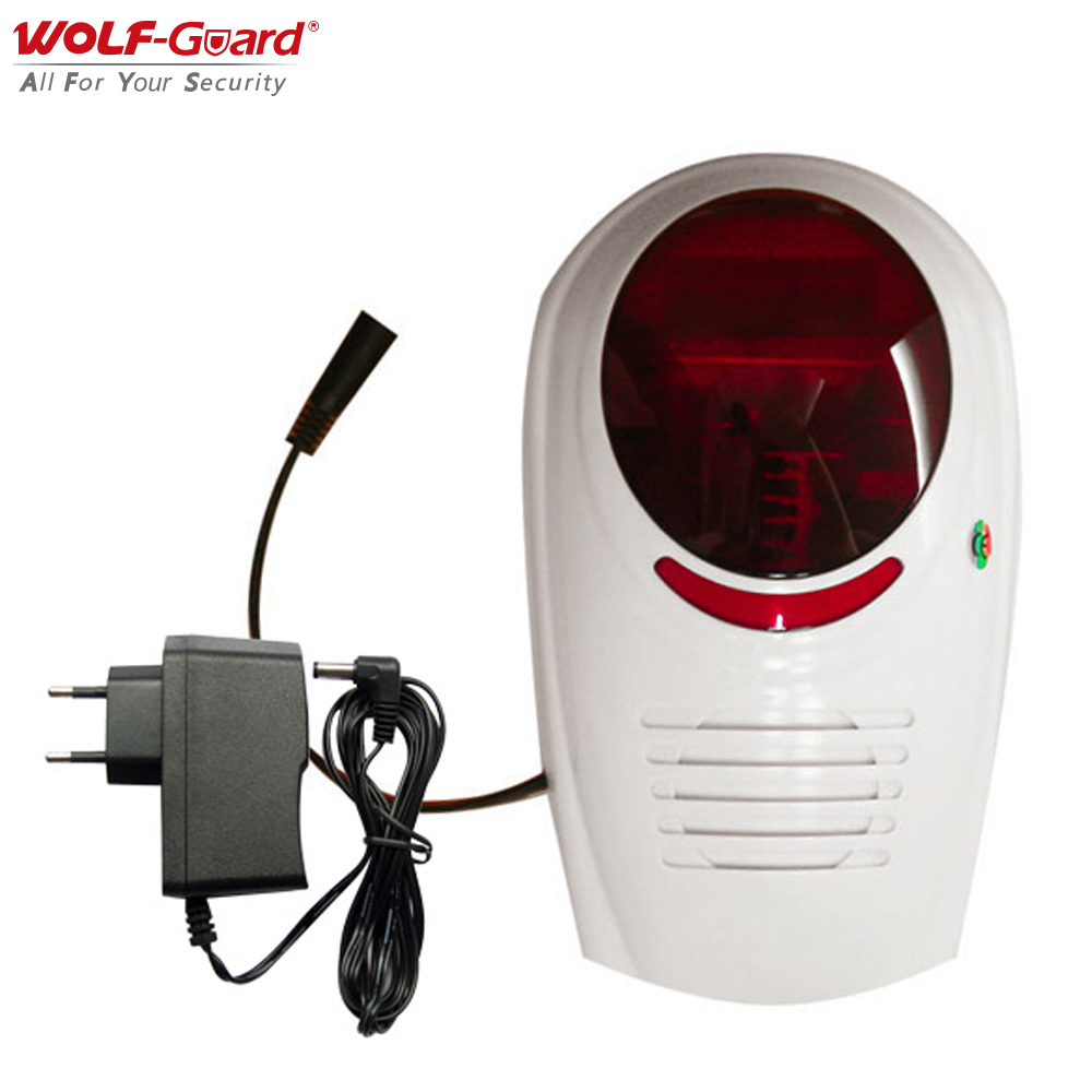 Wolf-Guard 433MHz Kablosuz Ses - Home Security Siren incelemesi ve fiyatı