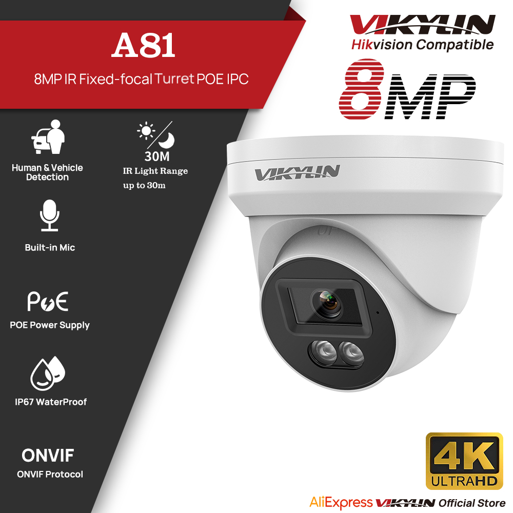 VIKYLIN 8MP HD IP Güvenlik Kam - Home Security Service incelemesi ve fiyatı