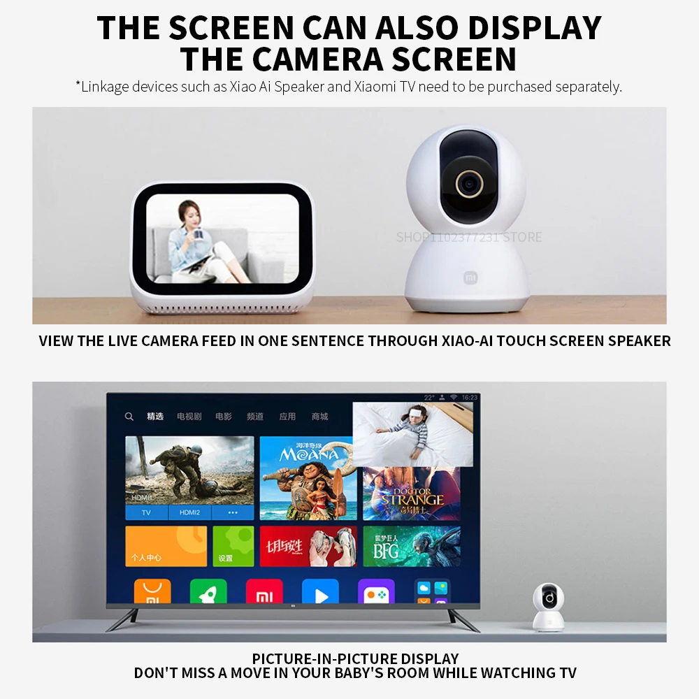 Xiaomi 360 Derece °   Akıllı E - Home Security Camera Xiaomi incelemesi ve fiyatı