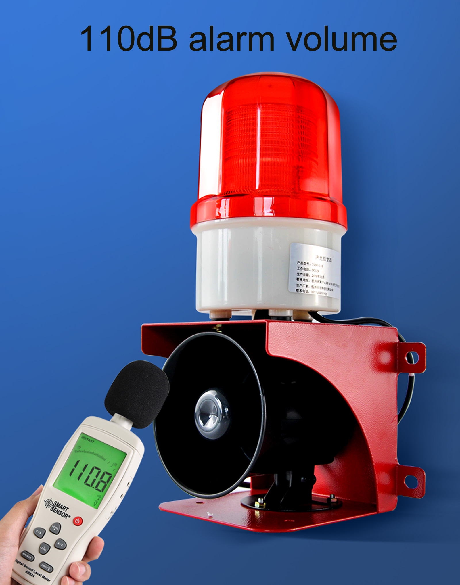 Endüstriyel Alarm Sireni Açık  - Home Security Siren incelemesi ve fiyatı