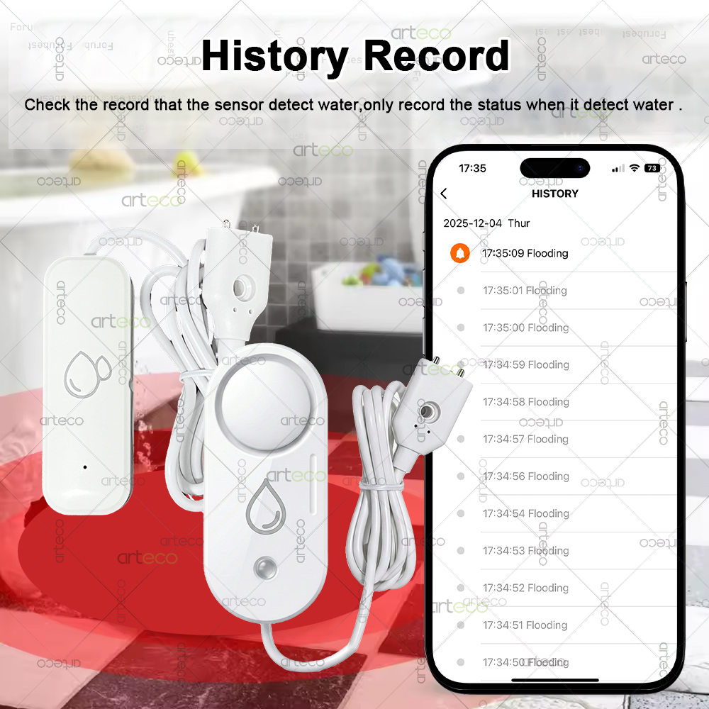 Zigbee Su Kaçağı Sensörü Su Ka - Home Security Siren incelemesi ve fiyatı