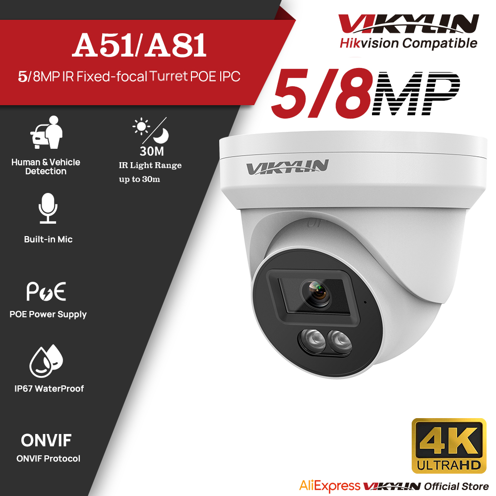 VIKYLIN 5/8MP HD IP Güvenlik K - Home Security Service incelemesi ve fiyatı