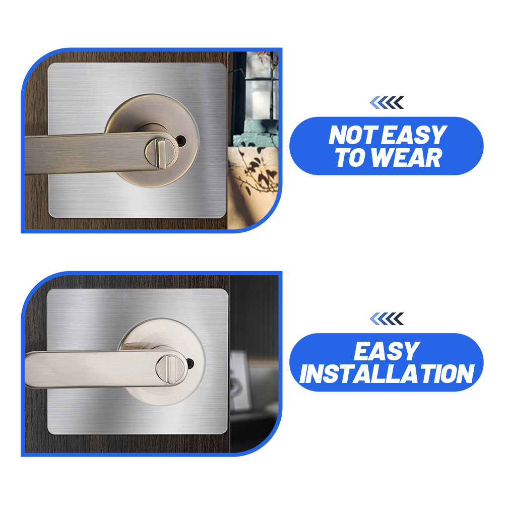 8 Adet Kapı Deliği Kapatma Pla - Door Reinforcer Kit incelemesi ve fiyatı