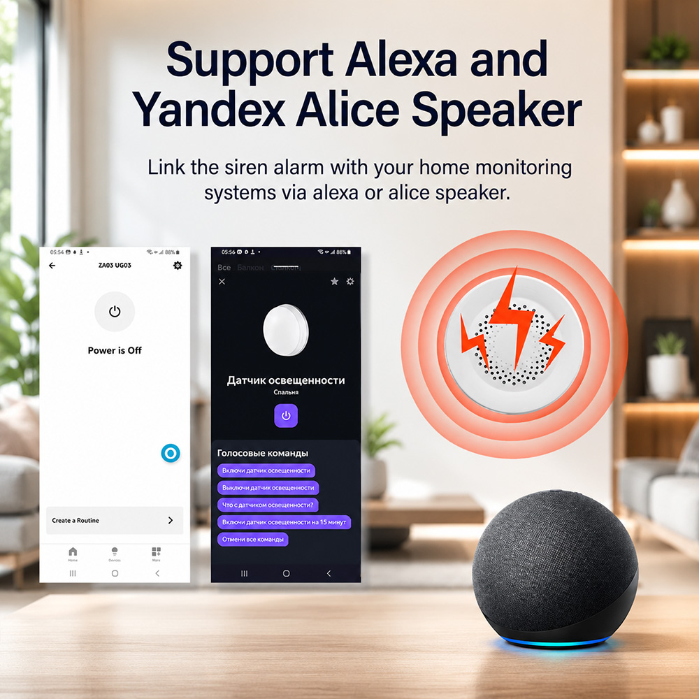 Tuya Zigbee Siren Alarmı 100dB - Home Security Siren incelemesi ve fiyatı