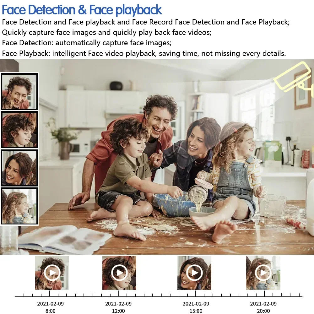 4K AHD DVR Ev Güvenlik Seti, 8 - Home Security With Camera incelemesi ve fiyatı